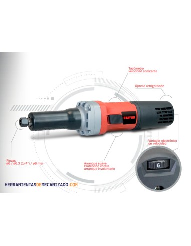 Amoladora Recta Stayer SD27BE