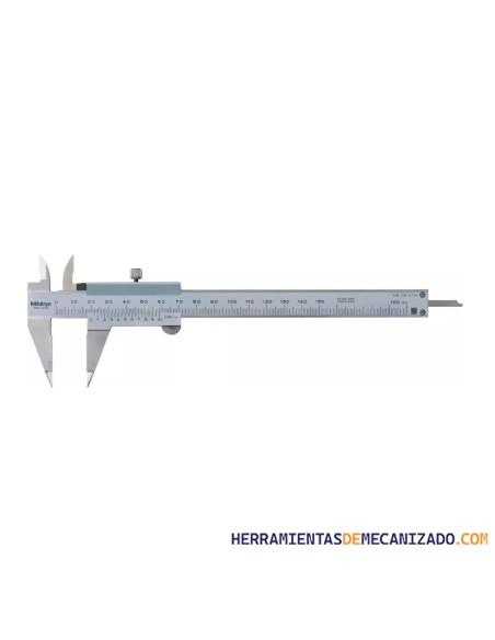 Calibre Mitutoyo Analógico Pata en Punta 0-150mm 536-121