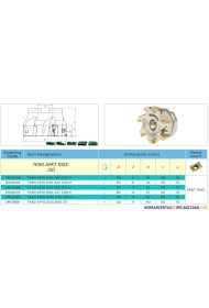 Plato de Fresar TK90 APKT 1003 2