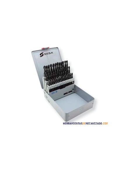 Estuche de Brocas 1-13 x 0,25mm 49pzas HSS-G