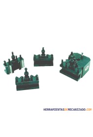 Kit Torreta Lardi + 4 Portaherramientas para Torno