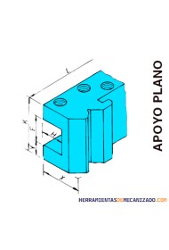 Portador Lardi Apoyo Plano