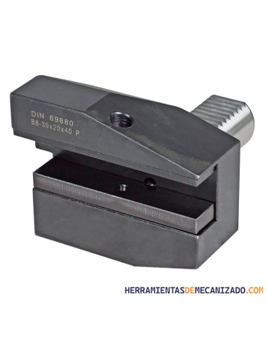 Portaherramientas VDI B8 radial izquierdo DIN 69880 | Largo para torno CNC