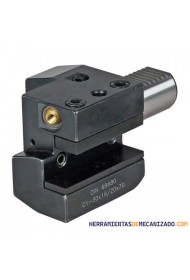 Portaherramientas VDI C1 Axial Derecho Corto DIN 69880