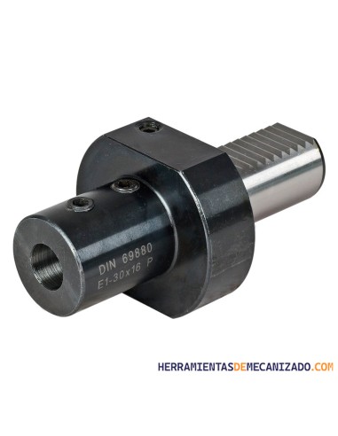 Portaherramientas VDI E1 DIN 69880 para herramientas cilíndricas en torno CNC