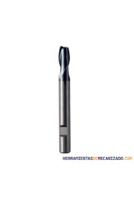 Fresa Hss-Co 2 Labios TiAlN PV200 Serie Larga Osawa TAWL2