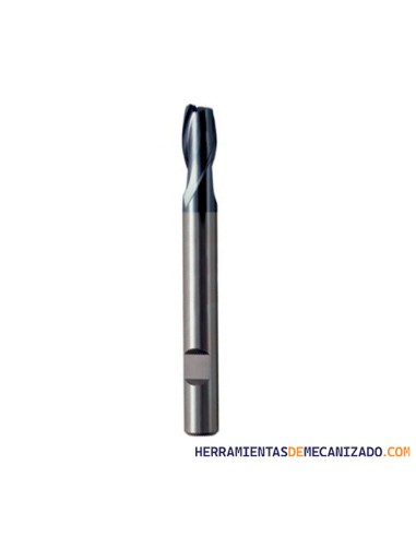 Fresa Hss-Co 2 Labios TiAlN PV200 Serie Larga Osawa TAWL2
