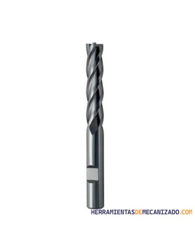 Fresa Hss-Co 4 Labios Serie Larga Osawa WL4