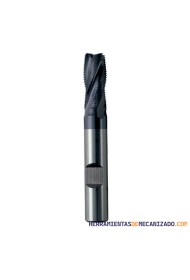 Fresa Hss-Co 4 Labios TiAlN PV200 Desbaste Osawa TAWSFR