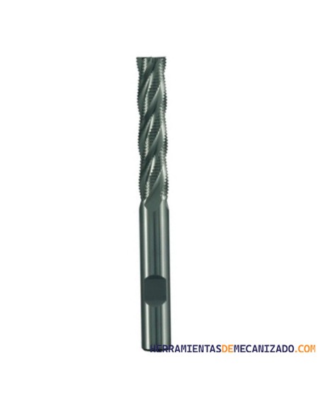 Fresa Hss-Co 4 Labios Desbaste Serie Larga Osawa WLFR