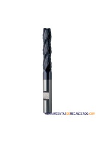 Fresa Hss-Co 4 Labios TiAlN PV200 Serie Larga Desbaste Osawa TAWLFR