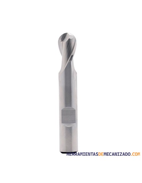 Fresa Hss-Co 2 Labios Punta Bola Osawa WSB2