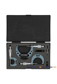 Juego Micrómetros Mitutoyo Analógico 0-75mm 103-297-10