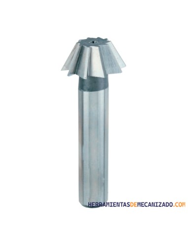Fresa Hss-Co Cónica Angular DIN.1833B