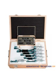 Juego Micrómetros Mitutoyo Analógico 0-150mm 103-913-50