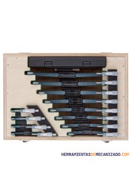 Juego Micrómetros Mitutoyo Analógico 0-300mm 103-914-50