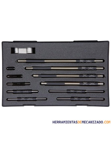 Juego Micrómetros Mitutoyo Analógico 0-300mm 103-914-50