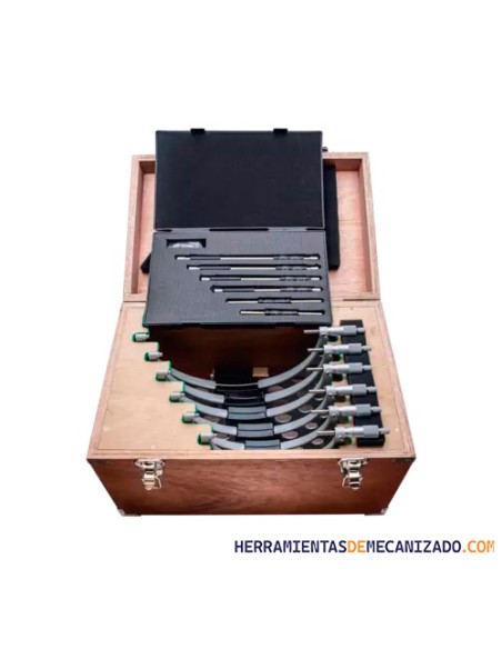 Juego Micrómetros Mitutoyo Analógico 150-300mm 103-915-10