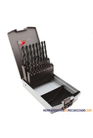 Estuche de Brocas 1-13 x 0,5mm 25pzas HSS