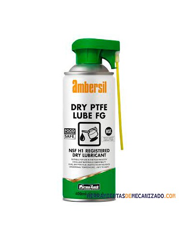 Ambersil Dry PTFE Lube FG Lubricante en Seco Grado Alimentario