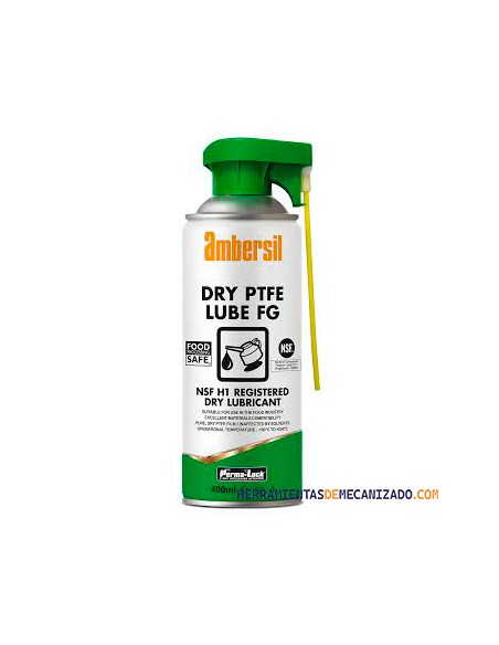 Ambersil Dry PTFE Lube FG Lubricante en Seco Grado Alimentario