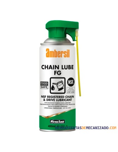 Ambersil Chain Lube FG Lubricante Cadenas Uso Alimentario