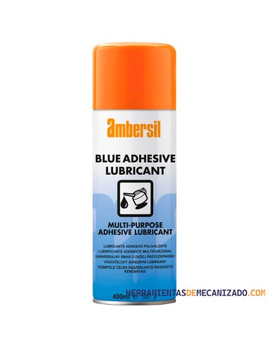 Ambersil Blue Adhesive Lubricant Lubricante Adhesivo