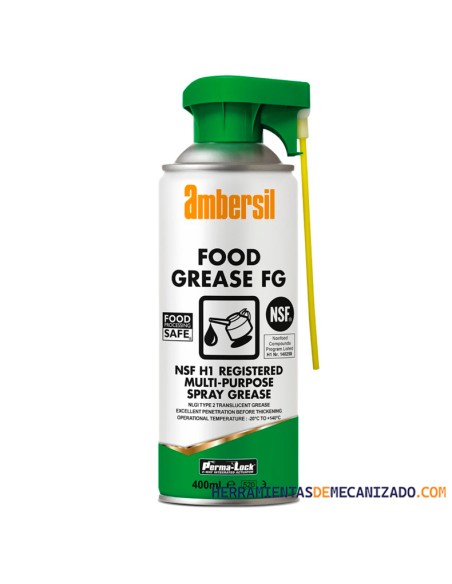 Ambersil Food Grease FG Grasa Multiusos Uso Alimentario Ambersil Food Grease FG Grasa Multiusos Uso Alimentario