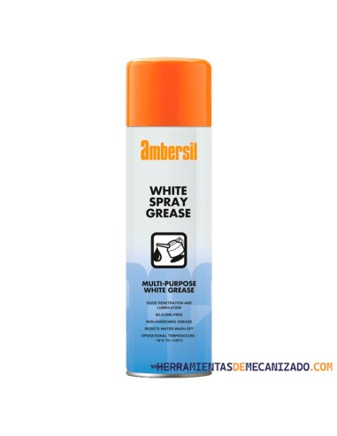 Ambersil White Spray Grease Grasa Blanca Multiusos