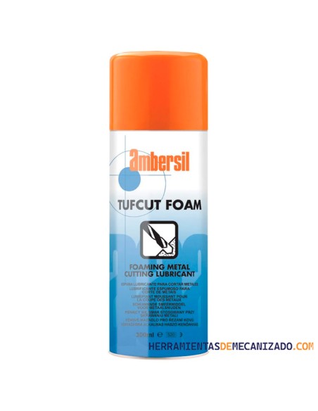 Ambersil Tufcut Foaming Spray Lubricante Corte de Metales en Espuma Ambersil Tufcut Foaming Spray Lubricante Corte de Metales en Espuma