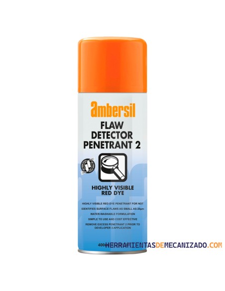 Ambersil Flaw Detector Penetrant 2 Tintura Roja Ambersil Flaw Detector Penetrant 2 Tintura Roja
