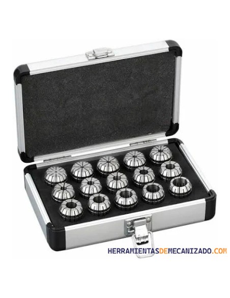 Kit de Pinzas ER25 (15 pzas)