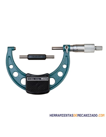 Micrómetro Mitutoyo Analógico 75-100mm 103-140-10