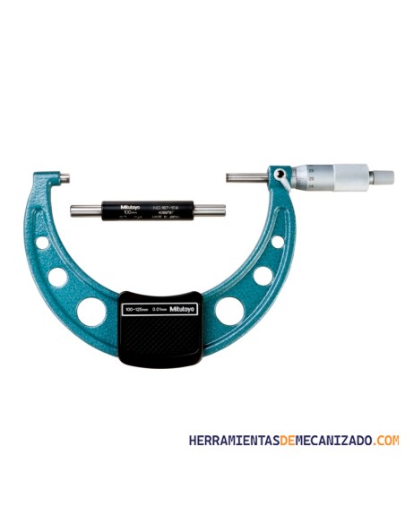 Micrómetro Mitutoyo Analógico 100-125mm 103-141-10