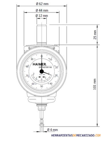 Palpador Haimer 3D Nueva Generación