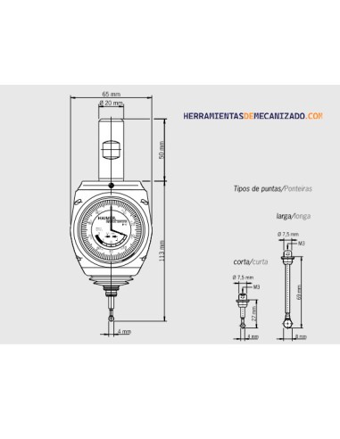 Palpador Haimer 3D Universal
