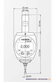Palpador Haimer 3D Digital 2