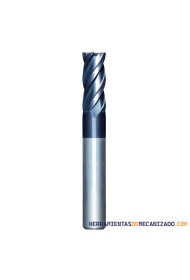 Fresa Metal Duro 4 Labios Con Radio Osawa G2CSR4