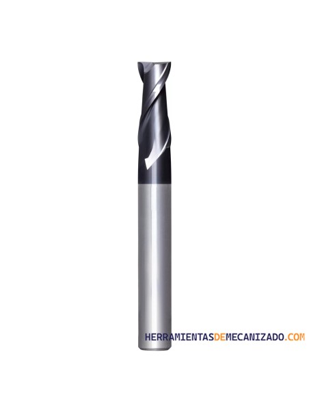 Fresa Metal Duro 2 Labios Serie Larga Osawa G221