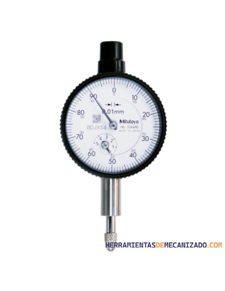 Reloj Comparador Mitutoyo Mod Pequeño 1044AB 0-5 / 0,01mm