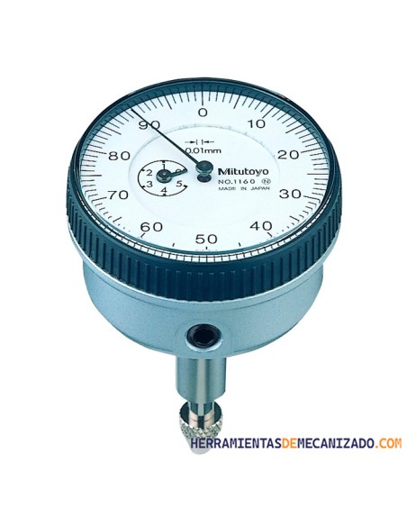 Reloj Comparador Mitutoyo Perpendicular 1060A 0-5 / 0,01mm