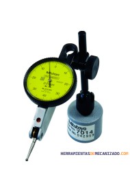 Conjunto Soporte + Reloj Comparador Oscilante Mitutoyo