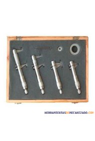 Juego Micrómetros Interior 2 Contactos Analógico Kalkum