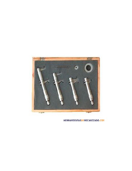 Juego Micrómetros Interior 2 Contactos Analógico Kalkum