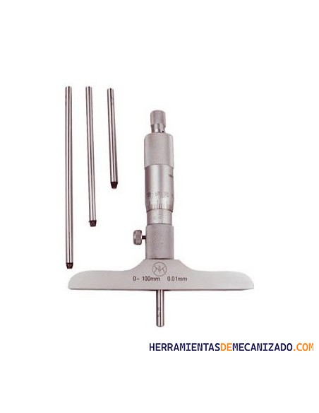 Micrómetro Sonda de Profundidad Kalkum