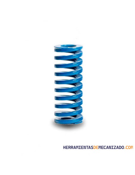 Muelle de Matricería Azul Carga Media DIN.10243 D-10 a D-25