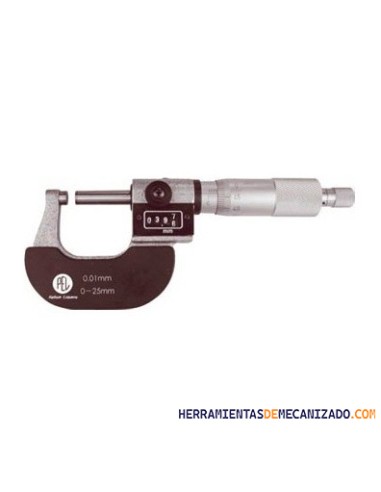 Micrómetro con Contador Mecánico