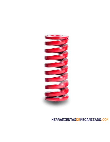 Muelle de Matricería Rojo Carga Fuerte