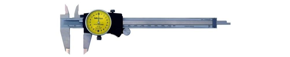 Calibres Mitutoyo con Reloj