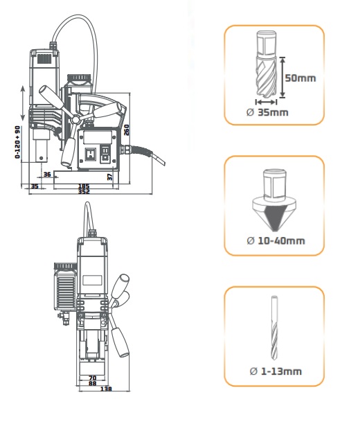 alfra rb 35/580 b piccolo